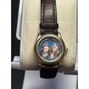 RARE Fossil Warner Bros Wizard of Oz Watch Rotating There’s No Place Like Home
